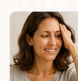 Woman noticing underarm odor